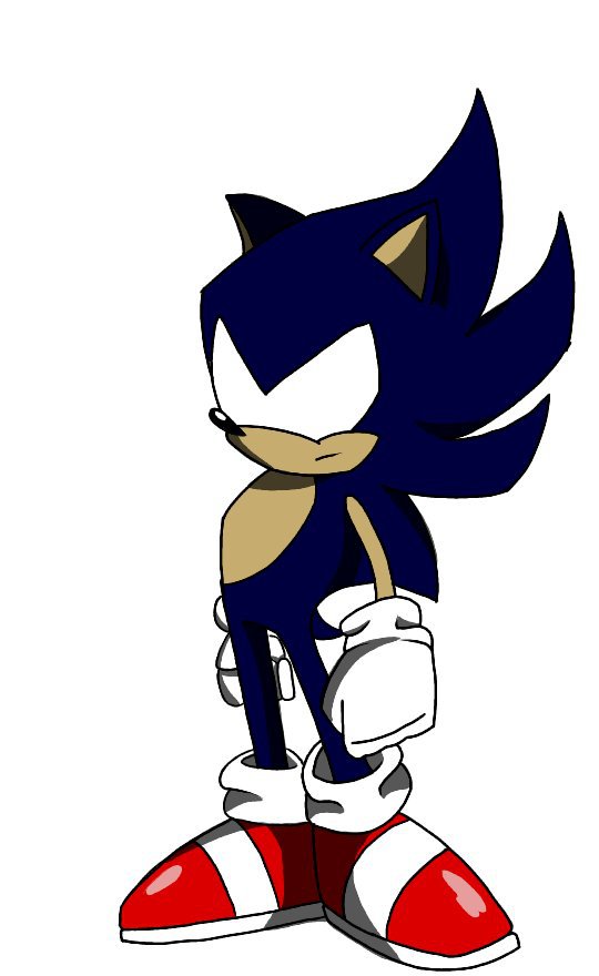 Как нарисовать dark sonic