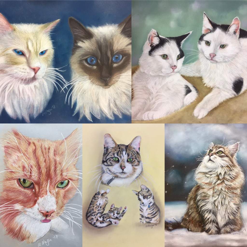 My fav pet portraits to date 😊 | Art Amino