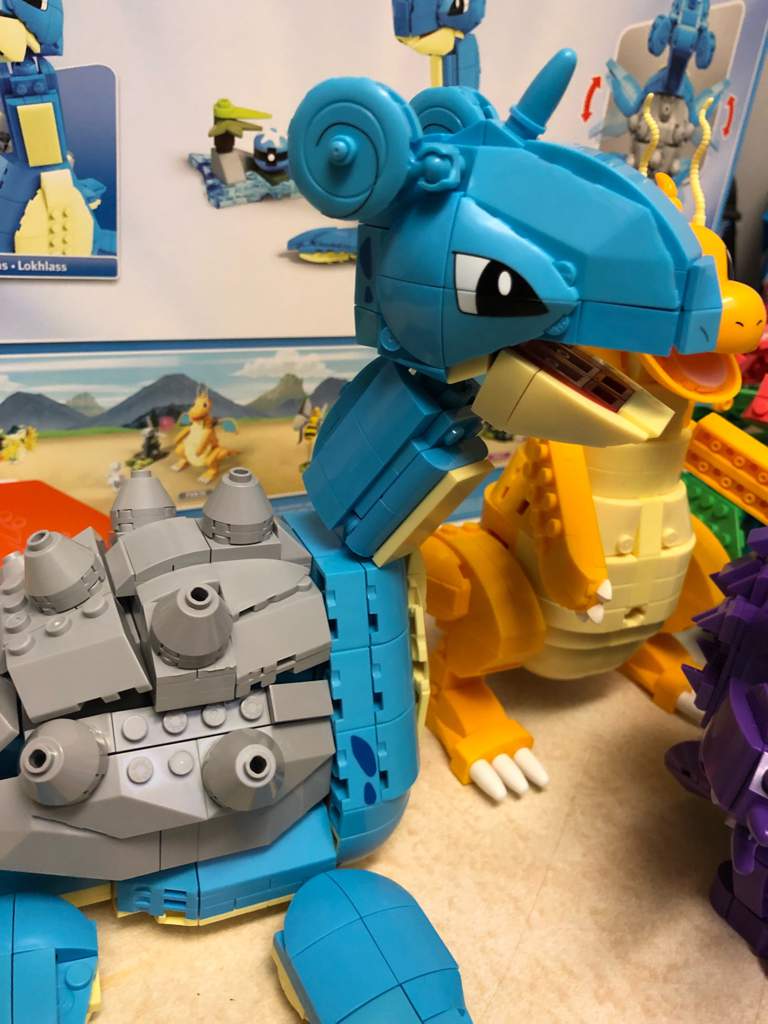 Lapras pokemon mega construx set | Toys Amino