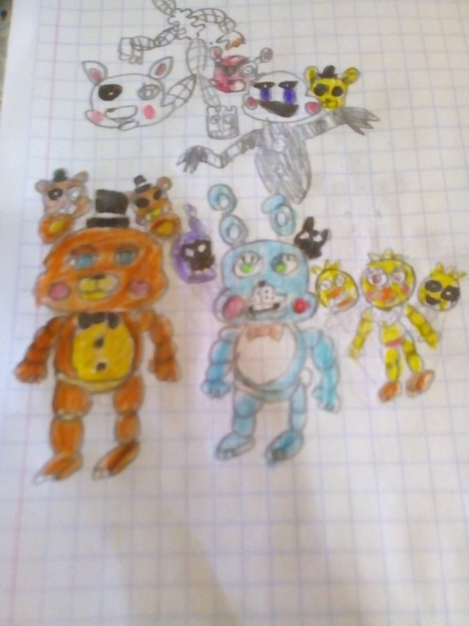 Los animatrónicos de fnaf2 | FNaF Amino [ Español ] Amino