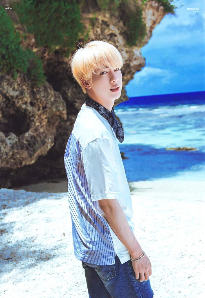 BTS JIN SUMMER PACKAGE IN SAIPAN 💙 💜WORLDWIDE HANDSOME👑🔥😘 | ARMY's Amino