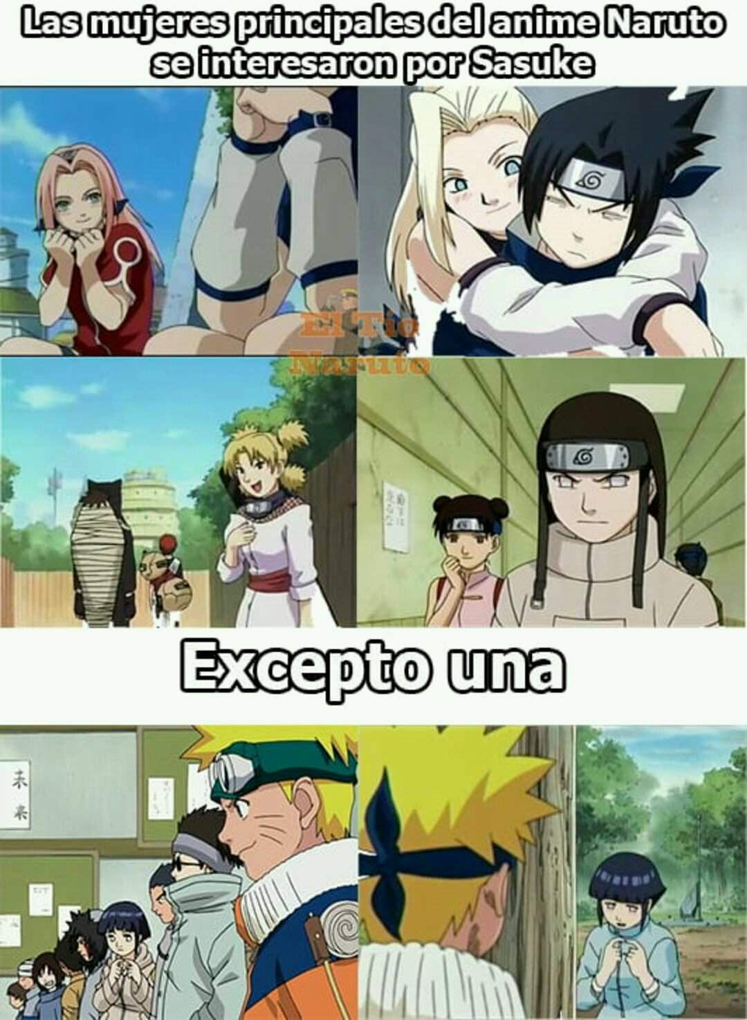 Hinata fue la única. | •Naruamino• Amino