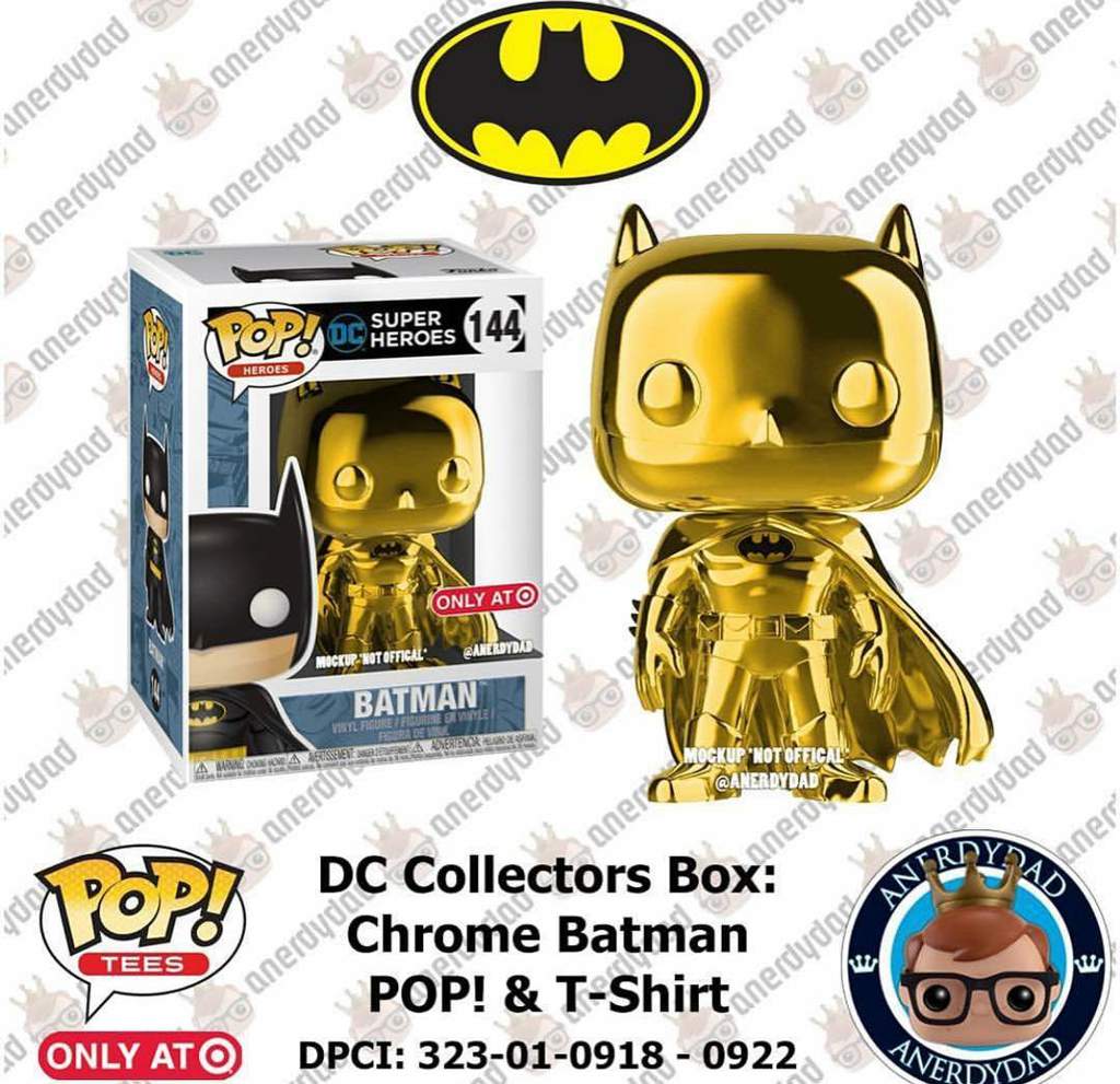 batman chrome funko