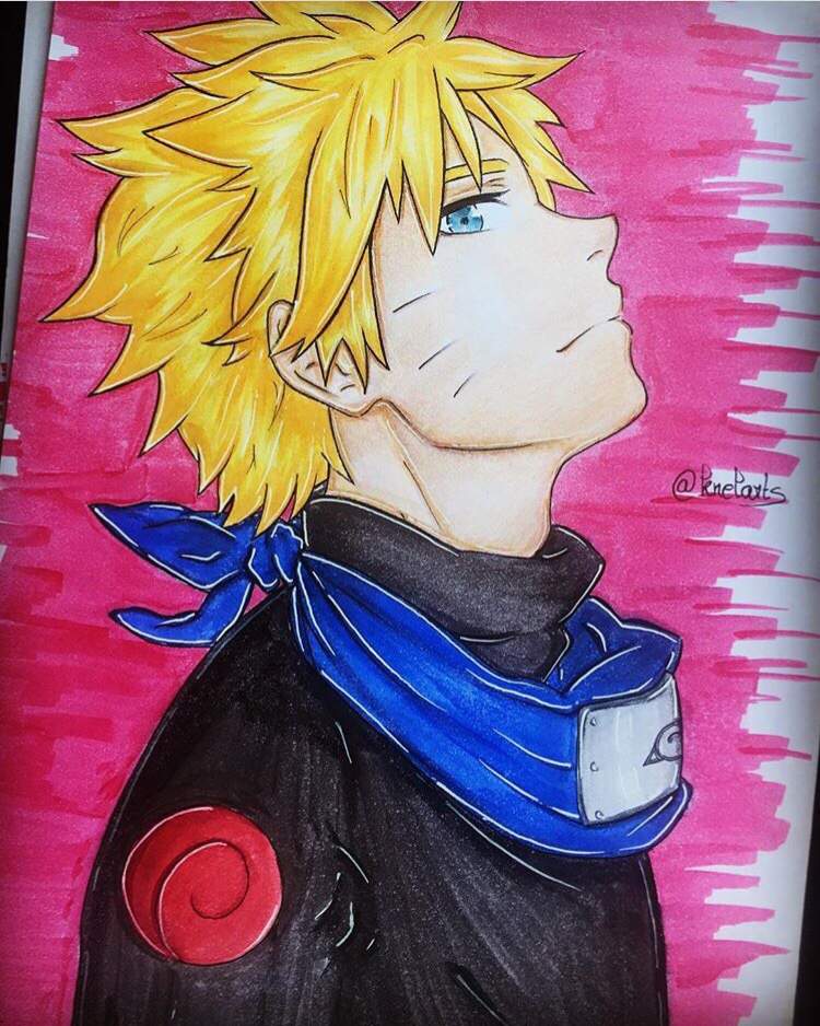 Naruto Uzumaki Dessin Naruto En Couleur Mon dessin de Naruto Uzumaki | Naruto & Boruto FR Amino