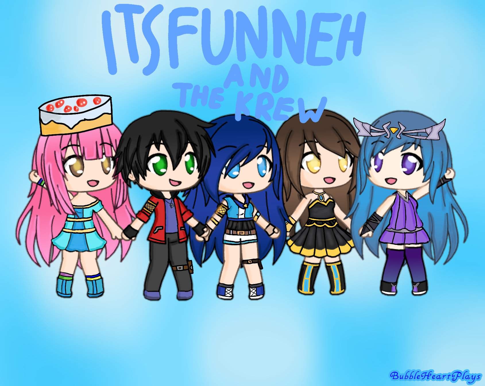 Itsfunneh and the krew fan art