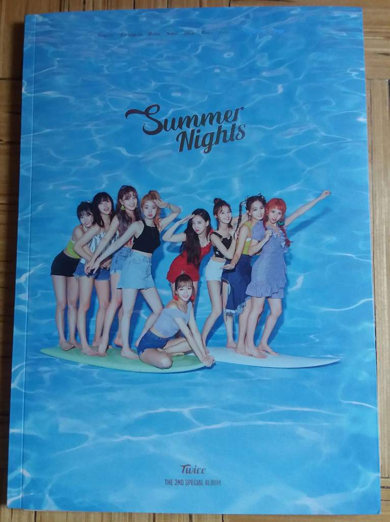 Unboxing Summer Nights Twice 트와이스 ㅤ Amino