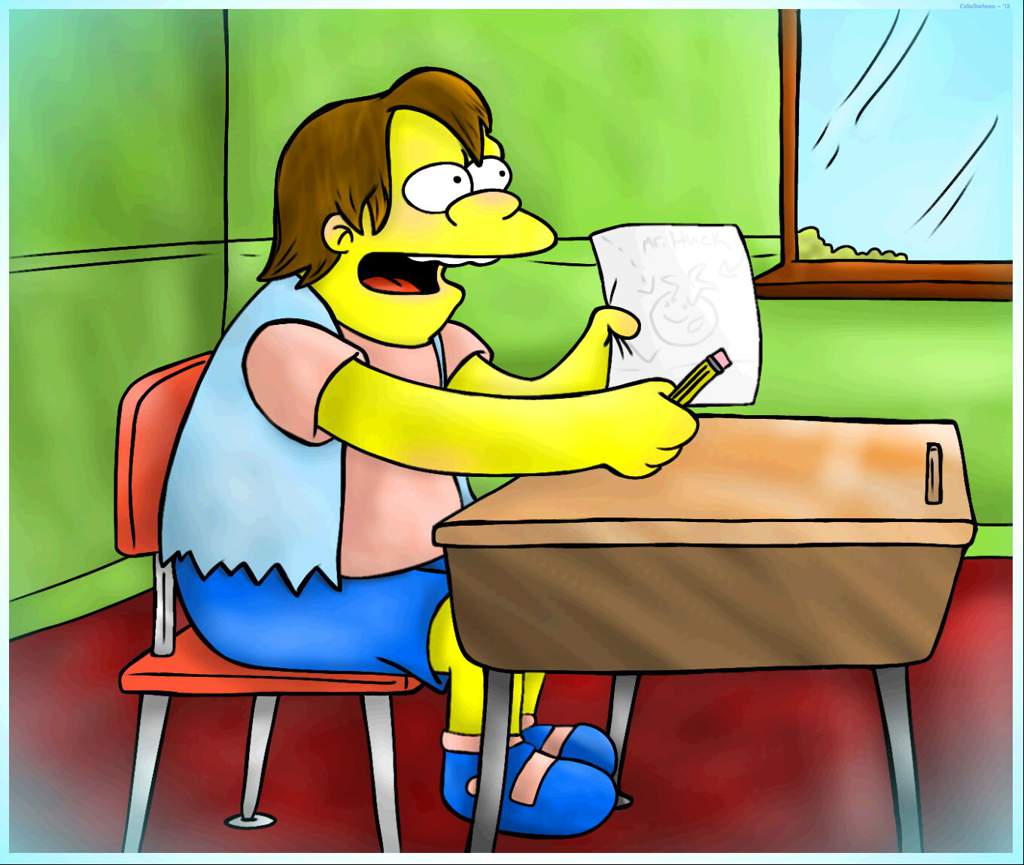 Nelson Muntz Wiki The Simpsons Amino