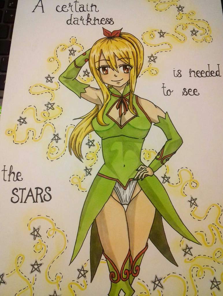 Lucy Heartfilia Sagittarius Star Dress Fairy Tail Amino