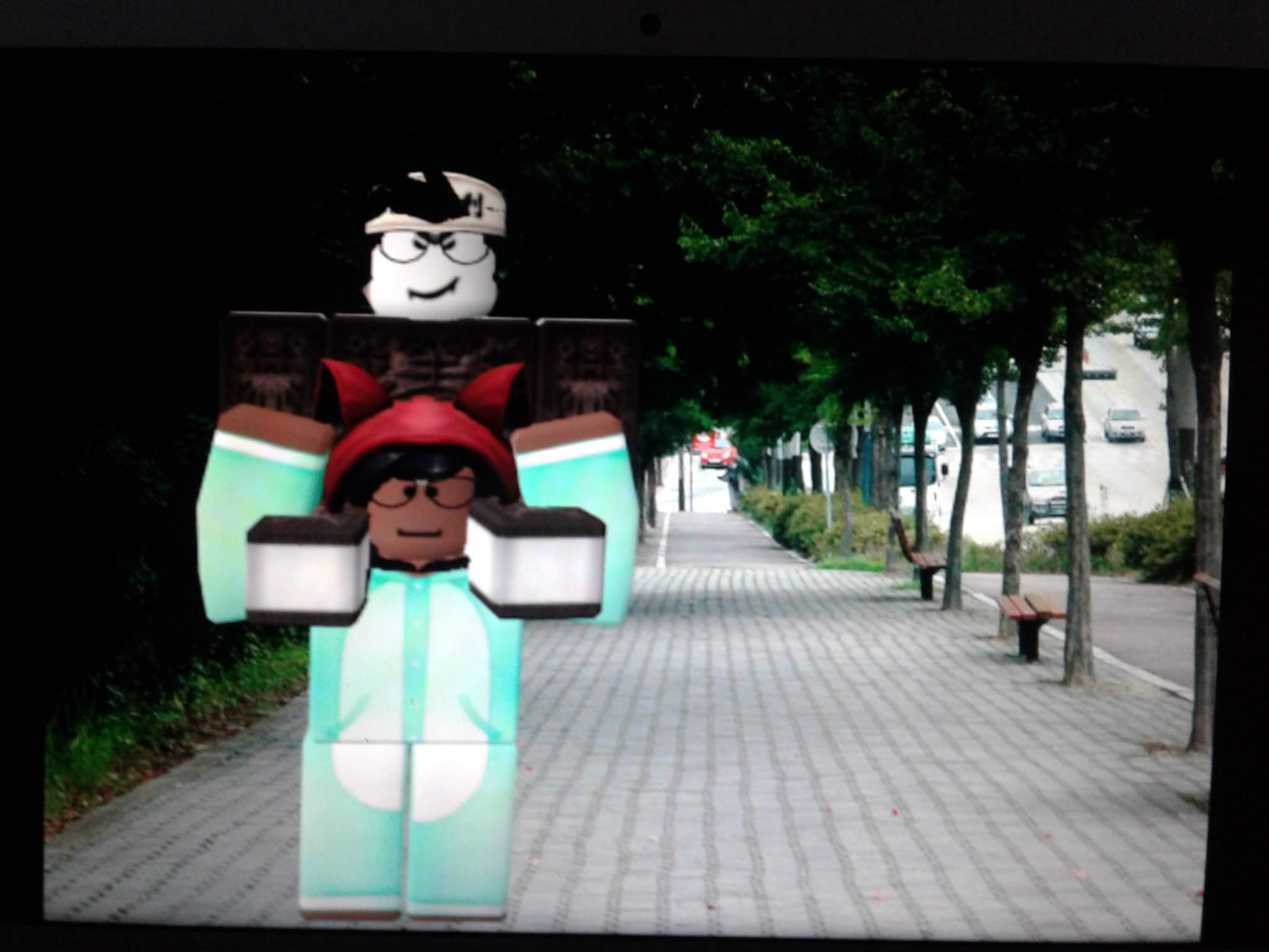 Two people GFX | Roblox Amino