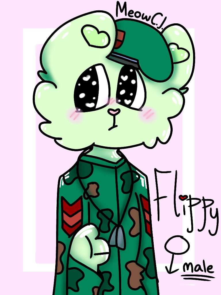 Featured image of post Flippy Fanart Cute This emotionally tattered bear veteran will warm your home and leave no witnesses