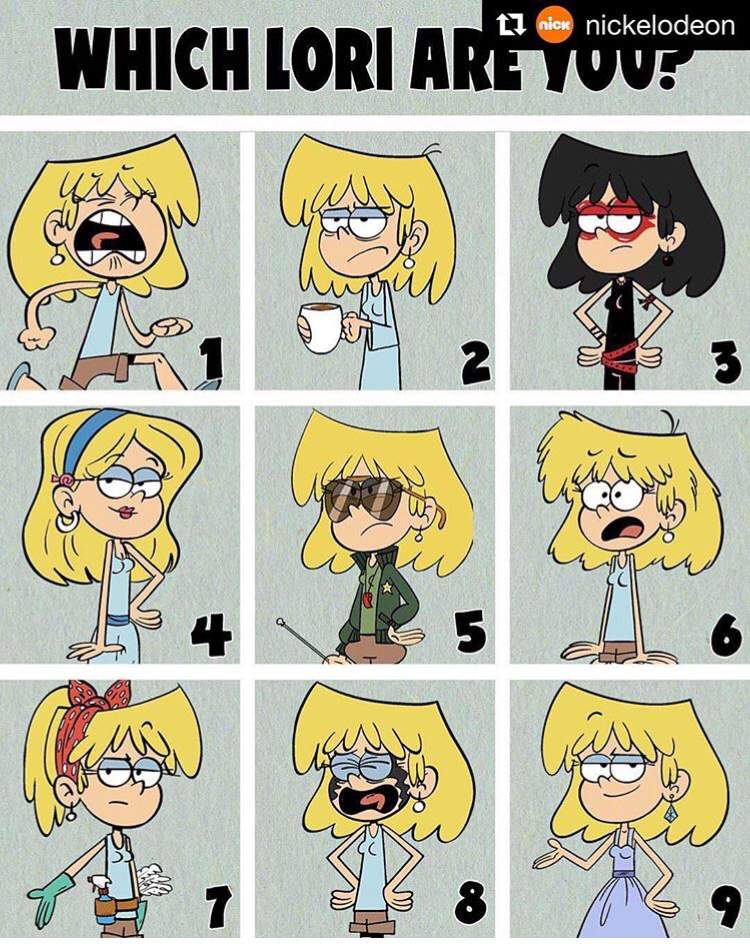 Which Lori are you today? | The Loud House Amino Amino