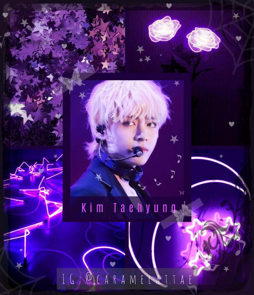 V Bts Purple Aesthetic Edit Army S Amino