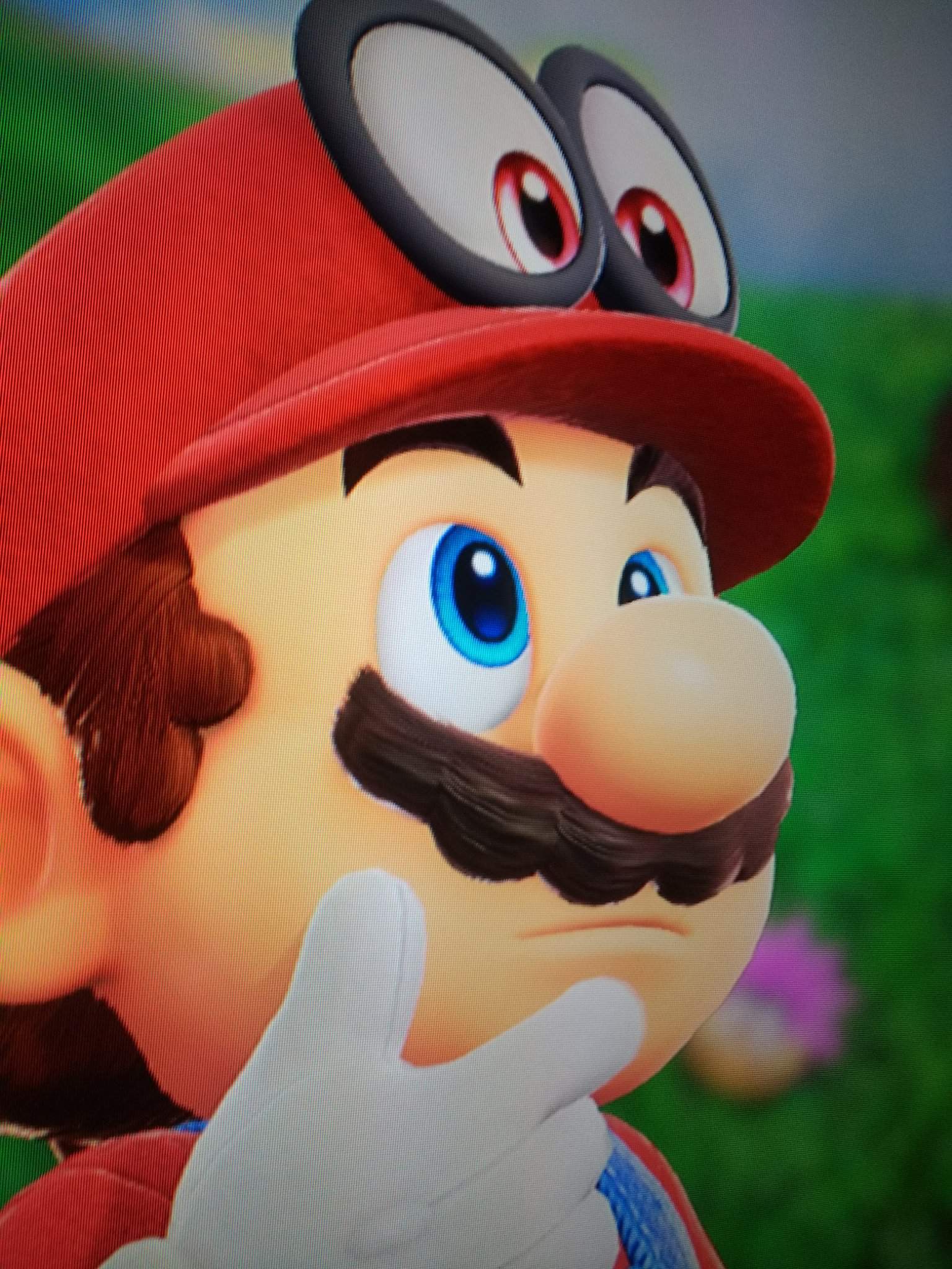 Super mario thinking emoji 🤔🤔🤔 | Mario Amino