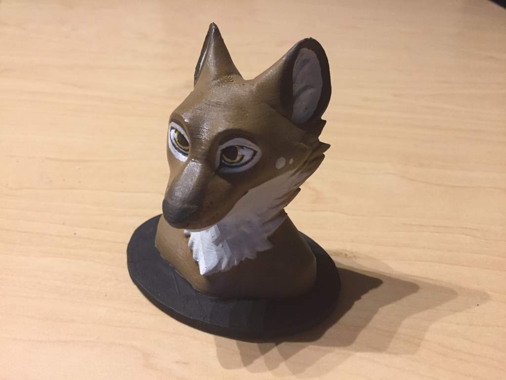 3D Printed Bust Commission | Furry Amino