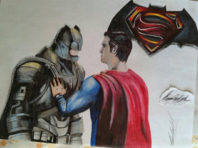 Batman vs superman | •Arte Amino• Amino