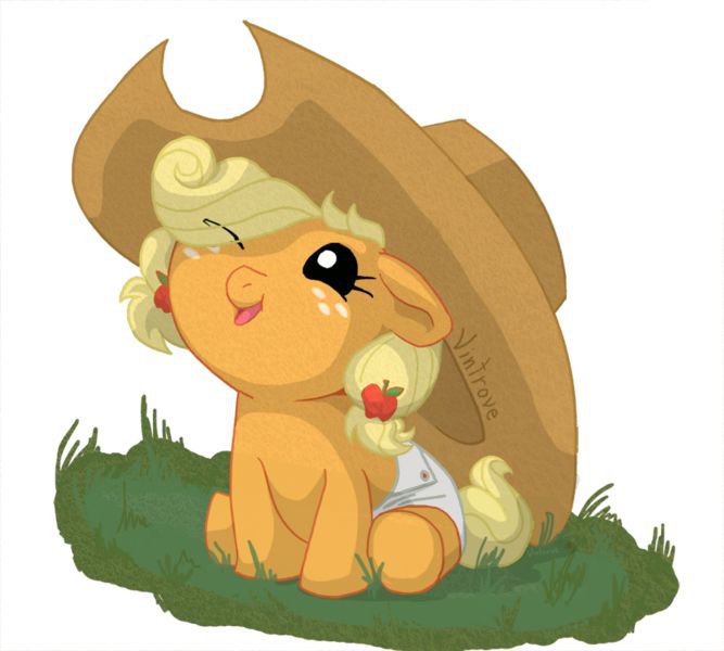 applejack with hat