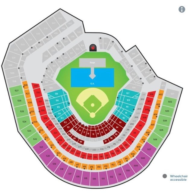 citi field seating map Citi Field Reveals The Seating Map For Bts Upcoming Concert In