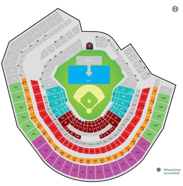 citi field seating map Citi Field Reveals The Seating Map For Bts Upcoming Concert In citi field seating map