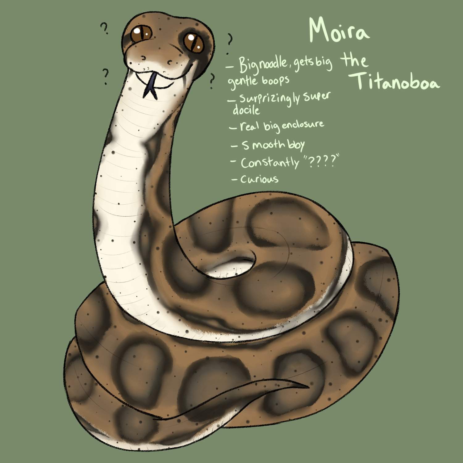 Jurassic World OC - Moira the Titanoboa | Jurassic Park Amino