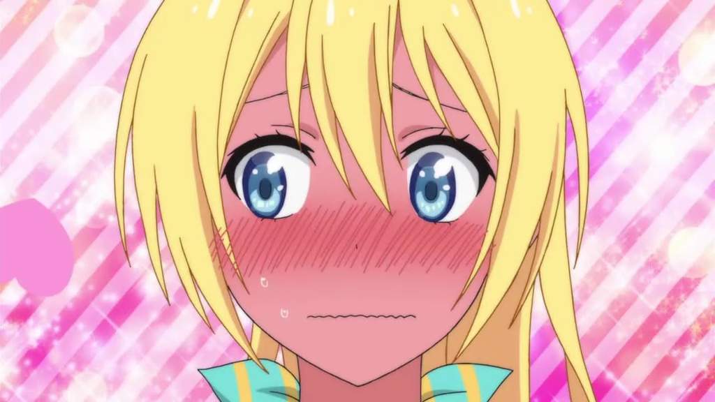 Embarrassed anime girl