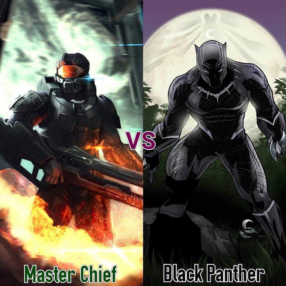 Master Chief Or Black Panther | Comics Amino