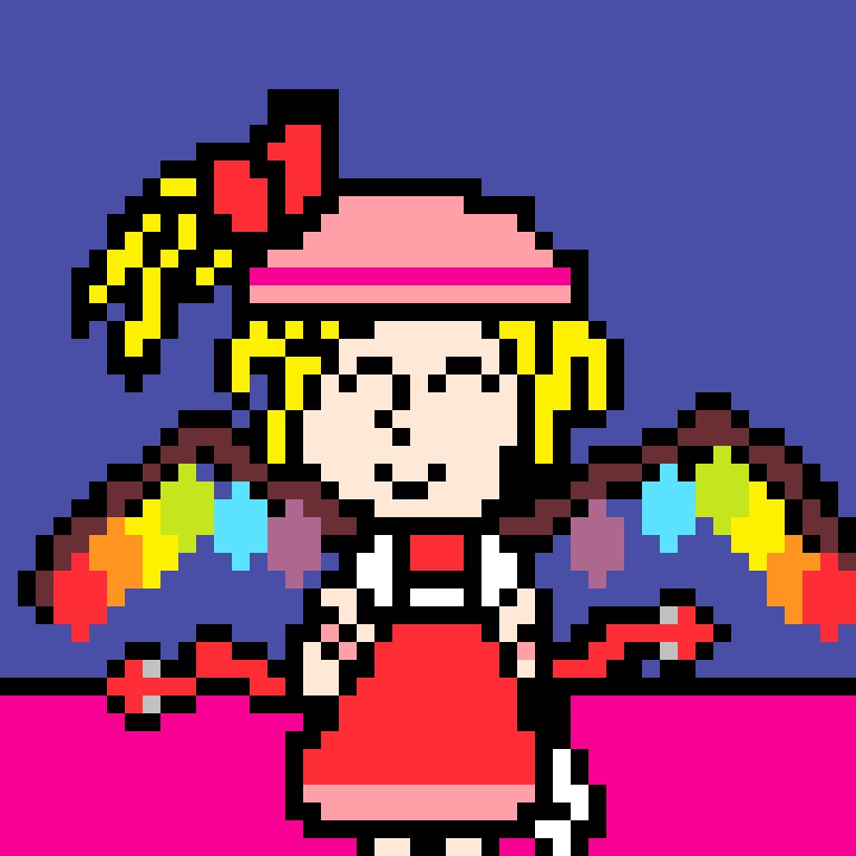 Pixel art- Flandre Scarlet | Touhou FC-Amino Amino