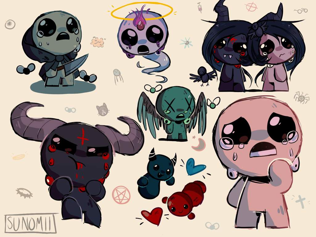 Заставка the binding of isaac