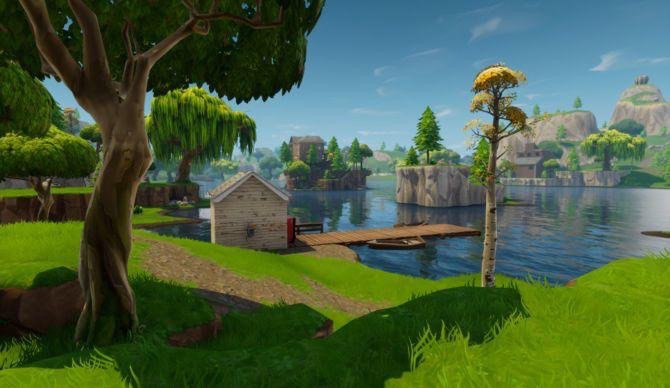 5 Best Unkown Locations To Drop For Good Loot Fortnite Battle - 4 loot lake