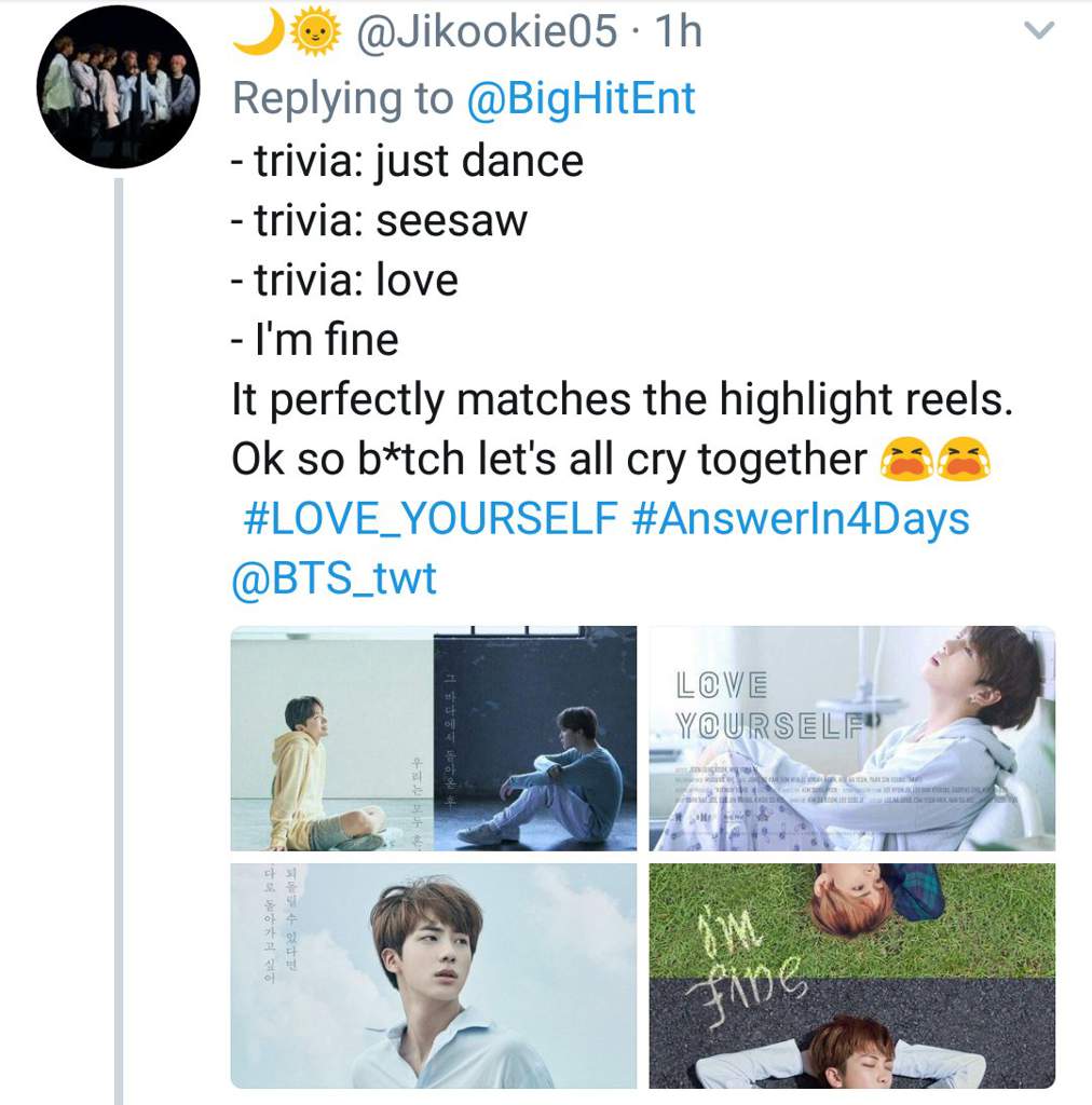 NEW RELEASE! LY ANSWER TRACKLIST & ALBUM PREVIEW  BTS Amino