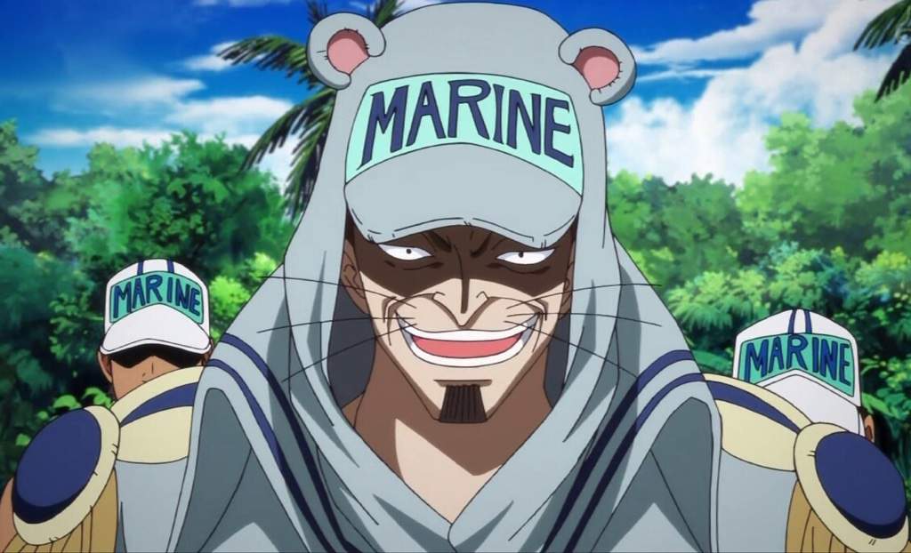 One Piece Marine Captain Nezumi.