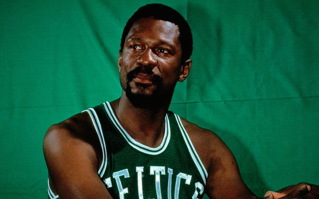 Bill Russell Greatest Center Ever Hardwood Amino