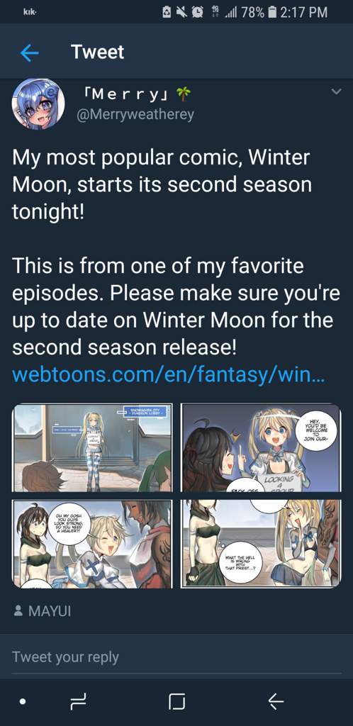 This Is Late But Big News Winter Moon Webtoon Amino