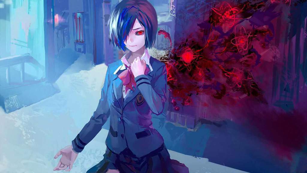 Tokyo ghoul touka anime