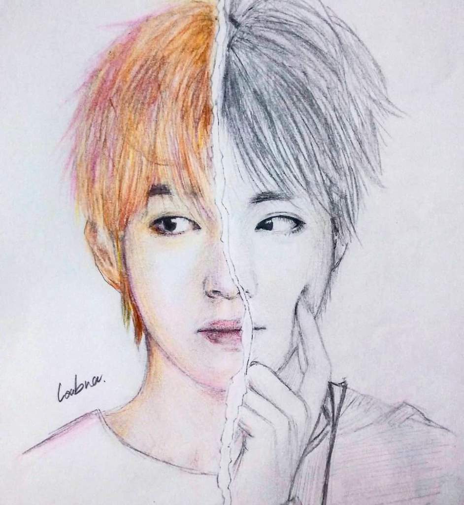 Kim Taehyung Drawing #2 | ARMY's Amino