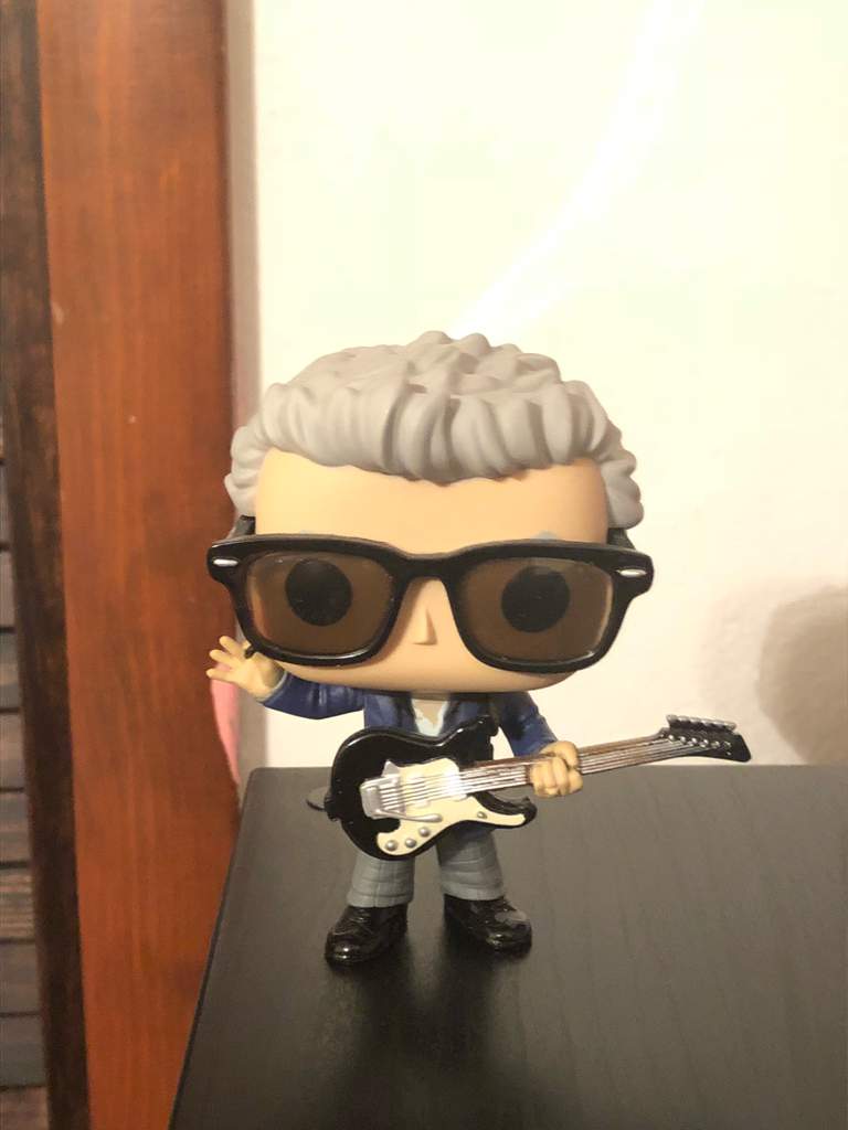 twelfth doctor with guitar funko pop