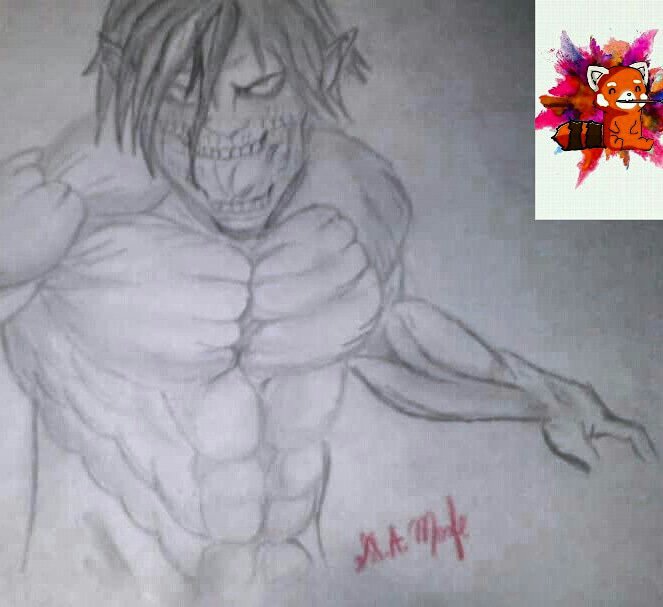 Dibujando Eren Titan •dibujos Y Animes• Amino