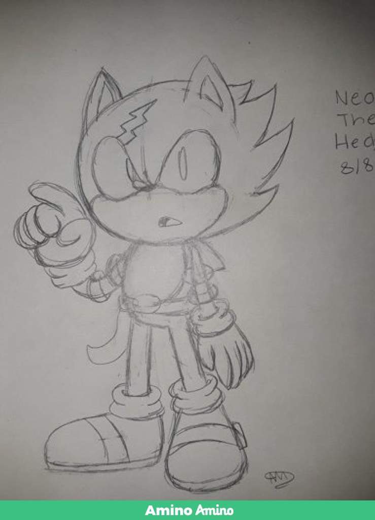 Neo the Hedgehog or Wonka doodle | Sonic the Hedgehog! Amino