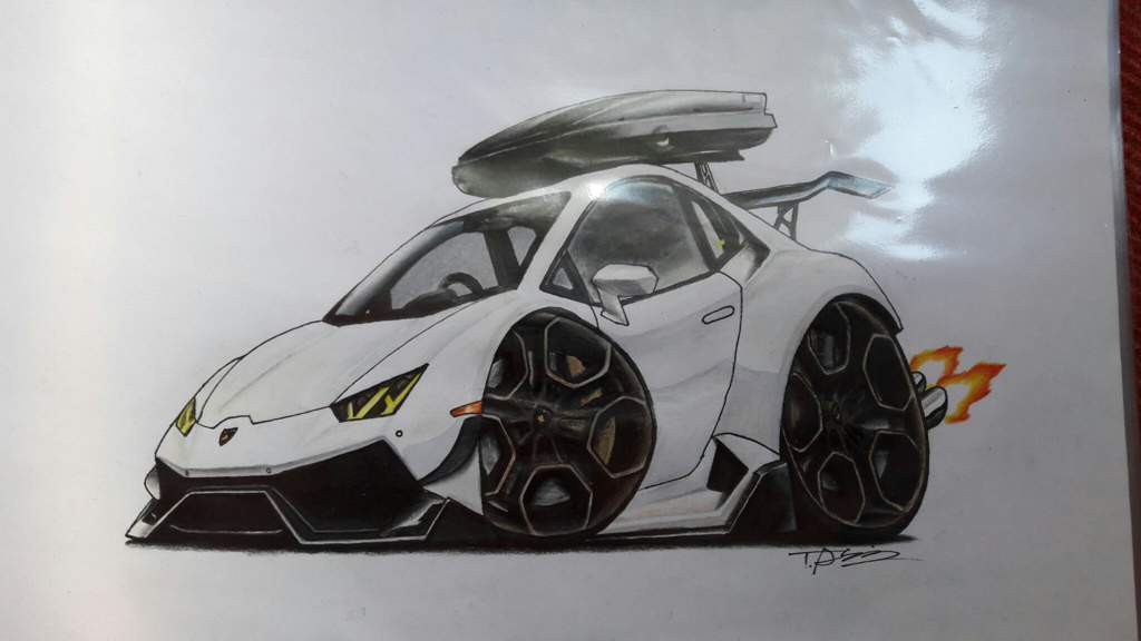 Sketch Car Turbo Drawing