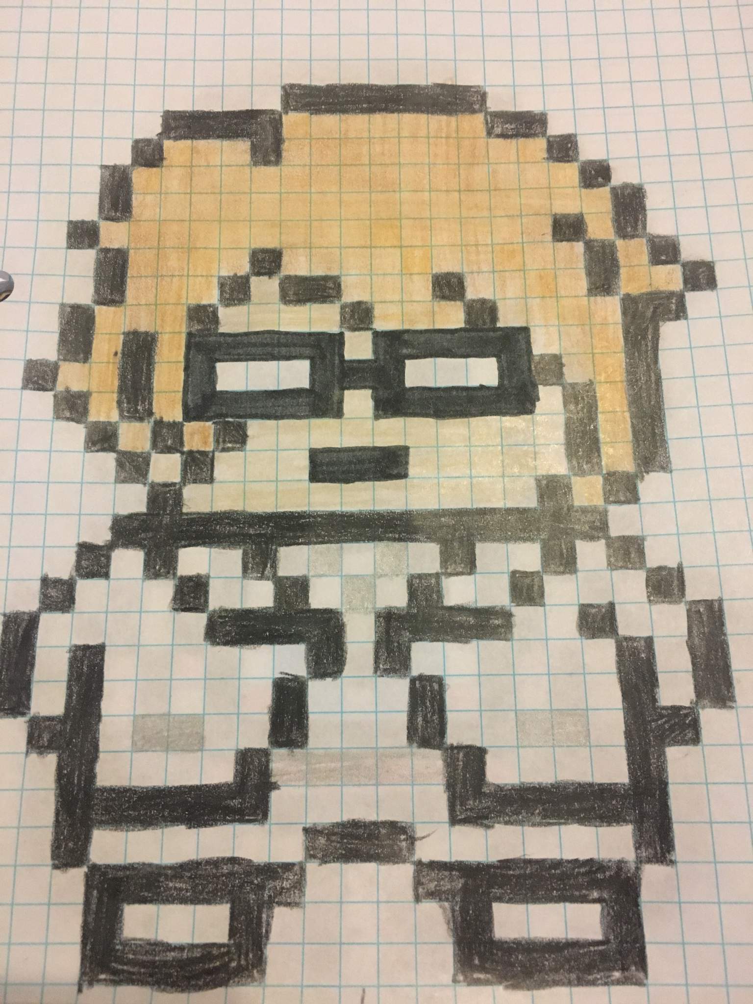 Byakuya Twogami Pixel Art | Danganronpa Amino