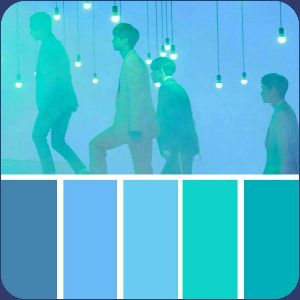 🌾．SHINee Color Palette 🌻🍃 5HINee 「샤이니」 Amino