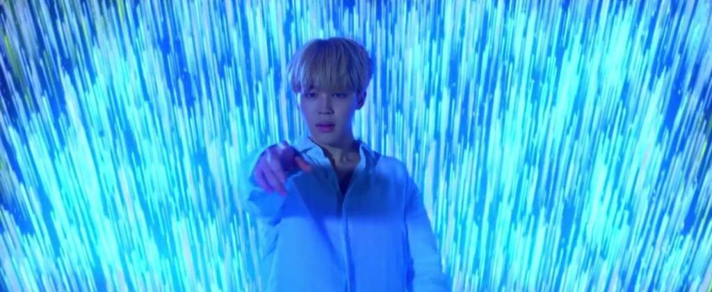 Jimin Light Blue Aesthetic Park Jimin Amino