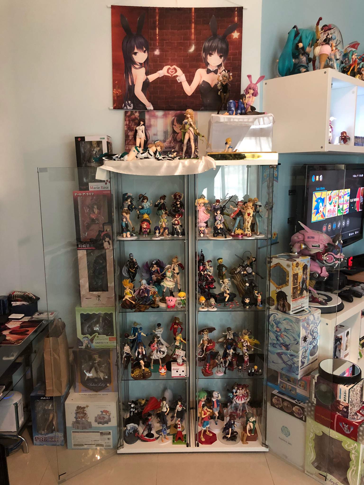 Anime Figure Collection - Glass Cabinets by CELESTRIAL-HARDRAVE on  DeviantArt