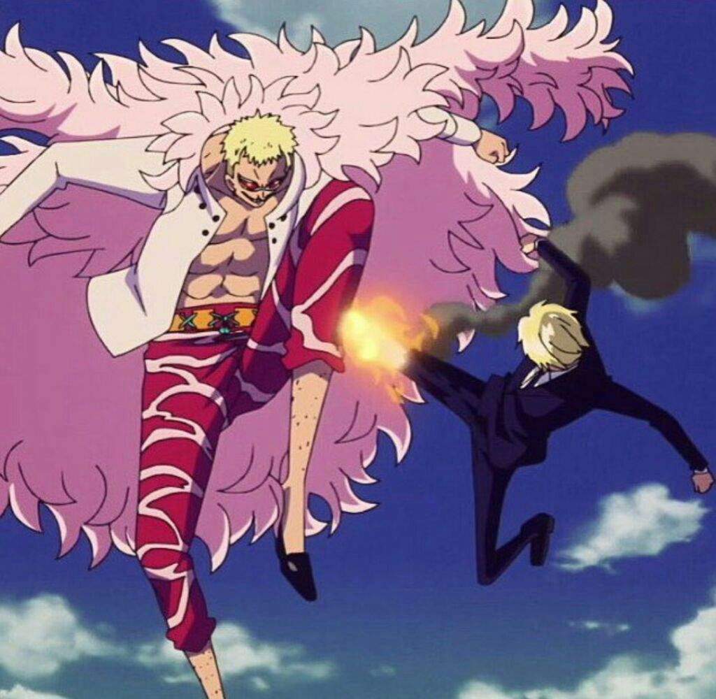 Sanji vs doflamingo | One Piece 🍗 Amino