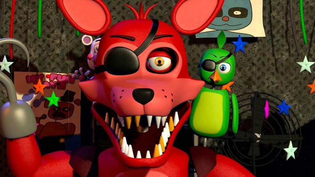 rockstar foxy jumpscare gif