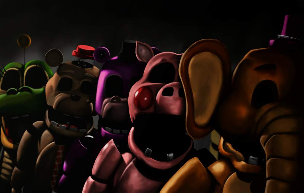 This is a copy of a screenshot from the music video "SFM FNAF SONG &qu...