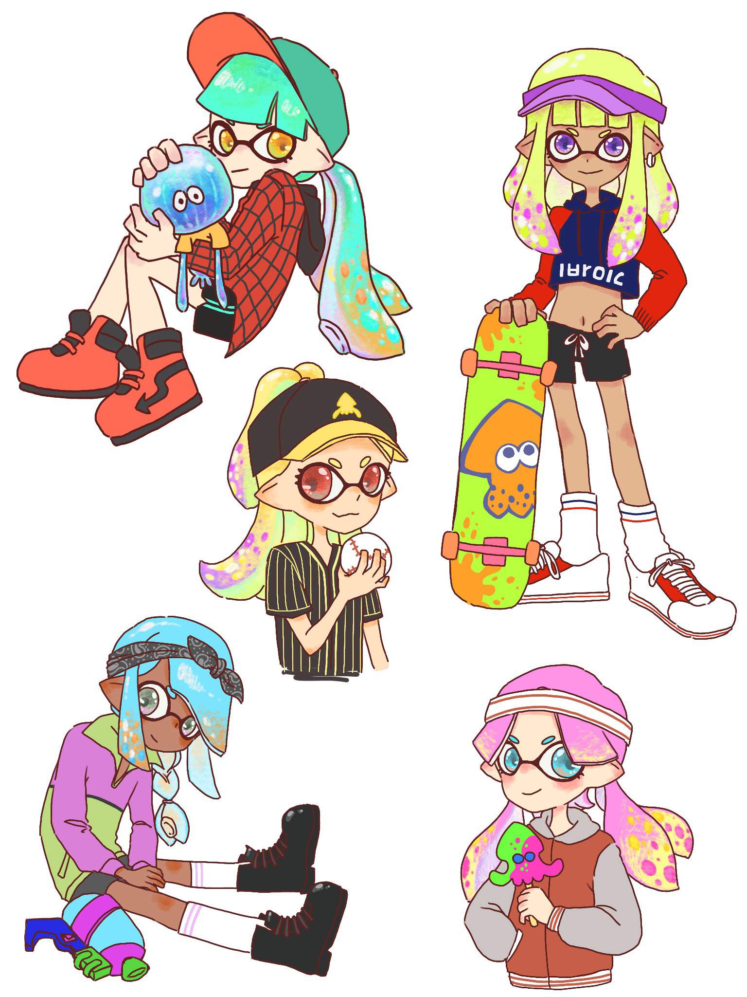 Inkling fashion! | Splatoon Amino