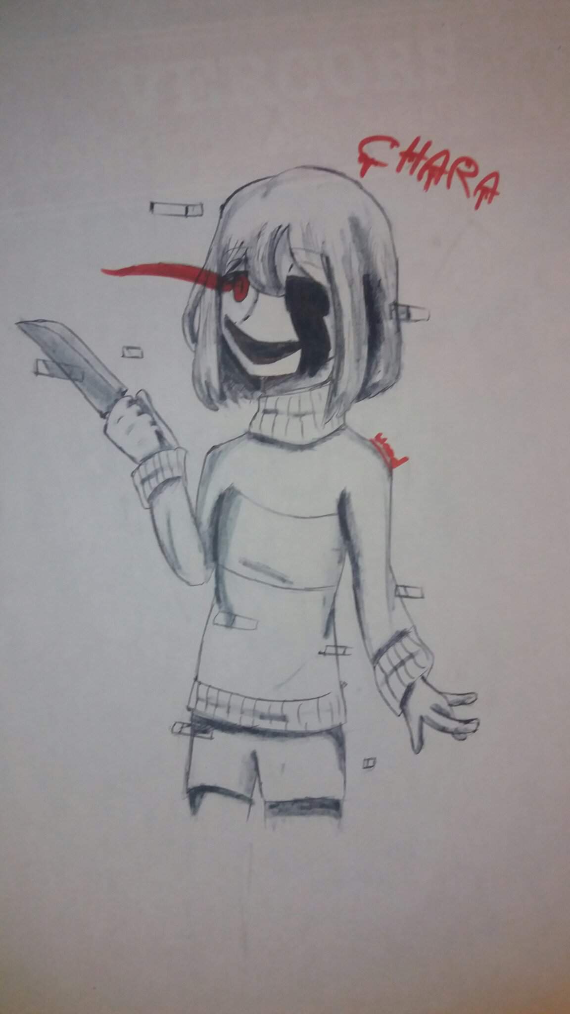 Petit dessin de Chara | Undertale - Français [UT-FR] Amino