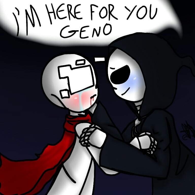 ~I'm here for you geno~ | BlogTheGreatRouge Amino