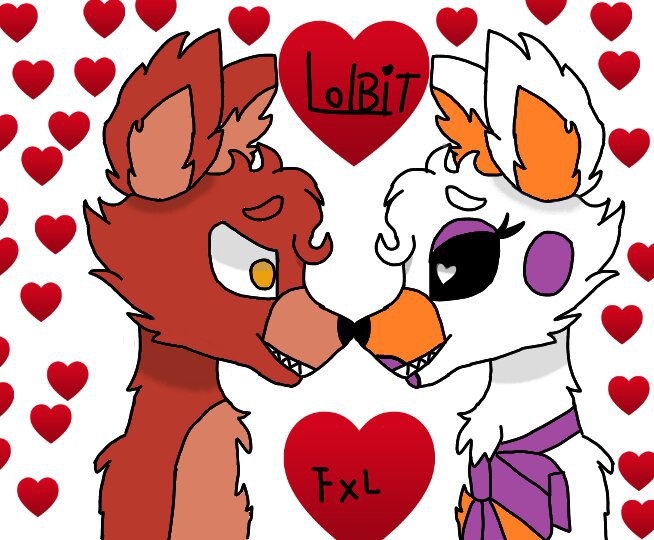 Foxy x Lolbit | FNaF Amino [ Español ] Amino