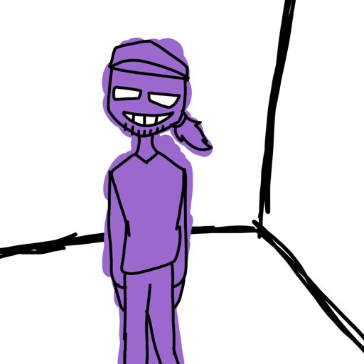 Purple Girl The New Security Guard Five Nights At Freddy S Amino - purple security guard hat roblox